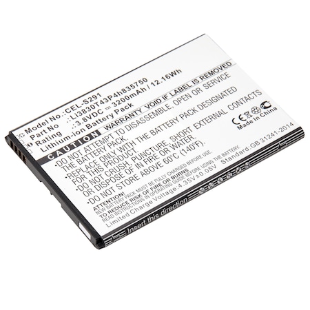 Ultralast Cell Phone Battery, CEL-S291 CEL-S291
